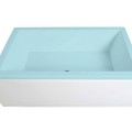 Акриловая панель Polysan для ванны, прямоугольная 1100x35x360