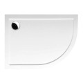 Polysan Marora Pusapaļš, pa kreisi Dušas paliktnis RENA L 1000x800x30