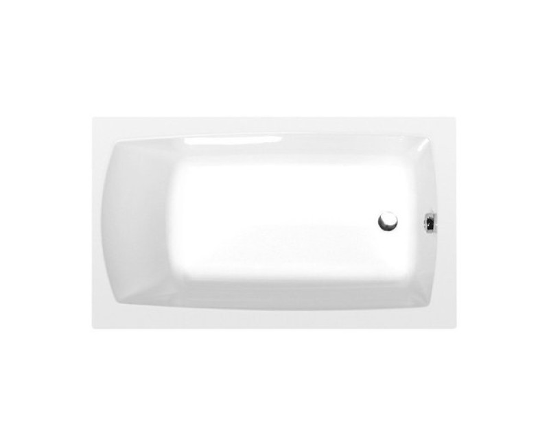 Polysan Akrila Taisnstūra Vanna Lily 1300x700x560