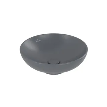 Vannas istabas Izlietne Villeroy & Boch Loop&Friends, uz virsmas,  CeramicPlus, TitanCeram, bez atveres maisītājam, 420 x 420 x 120 mm, Balta 4A4601RW