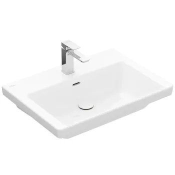 Izlietne skapītim Villeroy & Boch Subway 3.0, 65x47 cm, Balts, 4A706501