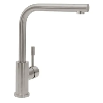 Virtuves maisītājs Villeroy & Boch Modern Steel, CoolStart, augstums 315 mm, 360° rotācija, nerūsējošais tērauds, 966801LC