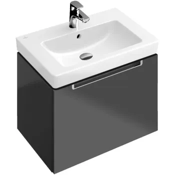 Vannas istabas Izlietne Villeroy & Boch Memento 2.0, uz virsmas, bez pārplūdes,  CeramicPlus, TitanCeram, 50x42 cm, Balts, 4A0751R1