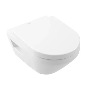 Piekaramais Tualetes pods Villeroy & Boch Architectura, ar SoftClose vāku, TwistFlush, CeramicPlus, Rimless, 530x370 mm, 3/4, 5 l, Balts, 5684CLR1