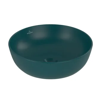 Vannas istabas izlietne Villeroy & Boch Artis, uz virsmas, no TitanCeram ar CeramicPlus, diametrs 33 cm, Balts, 438932R1