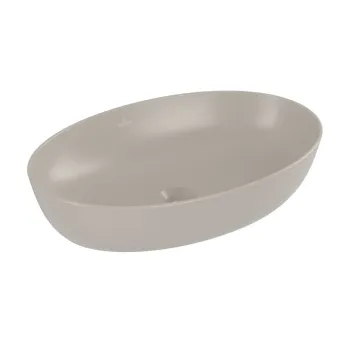 Vannas istabas izlietne Villeroy & Boch Artis, uz virsmas, CeramicPlus, TitanCeram, 610 x 410 x 130 mm, Almond, 419861AM