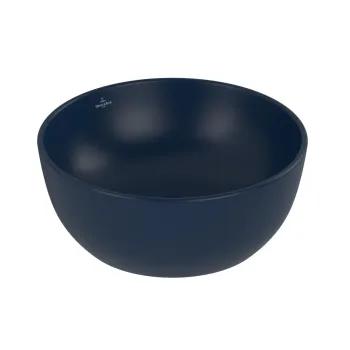 Vannas istabas izlietne Villeroy & Boch Artis, Uz virsmas ,TitanCeram ar CeramicPlus, 325 x 325 x 135 mm, Nightfall, 438932R6