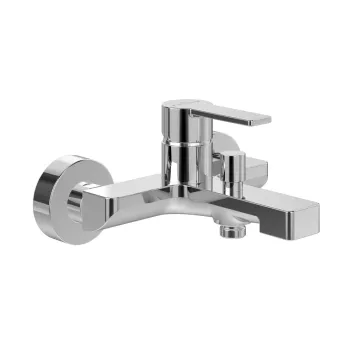 Vannas / dušas maisītājs Villeroy & Boch Architectura ar automātisko pārslēgu, AirPlus, SmartPressure, EasyClean, hroms, TVT10300200061