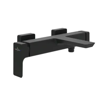 Vannas / Dušas maisītājs Villeroy & Boch Subway 3.0,  ar paku vadību, AirPlus, SmartPressure, EasyClean, matēts melns, TVT112002000K5