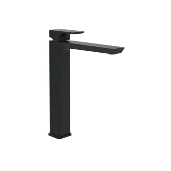 Vannas istabas izlietnes maisītājs Villeroy & Boch Steel Expert 2.0, ar elastīgu izteku, augstums 490 mm, 2 režīmi, antracīts, 92800005