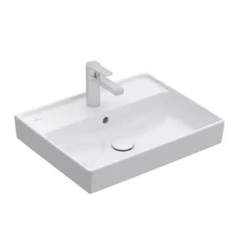 Vannas istabas izlietne Villeroy & Boch Artis, Uz virsmas,TitanCeram keramika, diametrs 430 mm, augstums 130 mm, balts, 417943BCT0