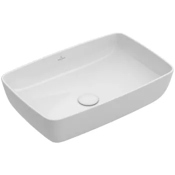 Vannas istabas izlietne Villeroy & Boch Artis, Uz virsmas, TitanCeram, CeramicPlus, 41x41x13 cm, Nightfall, 417841R6