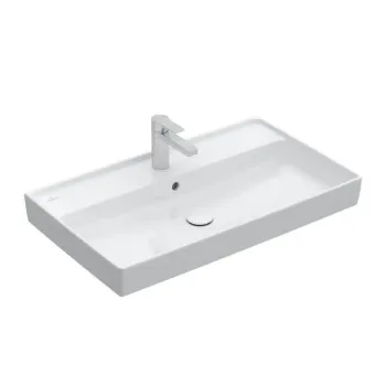 Izlietne skapītim Villeroy & Boch Collaro, CeramicPlus, 80x47 cm, Balts, 4A3380R1