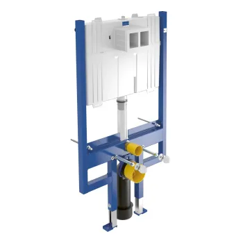 Montāžas rāmis Villeroy & Boch ViConnect, piekaramajam Tualetes podam, ar iebūvētu skalošanas kasti, 112 cm, 92247600