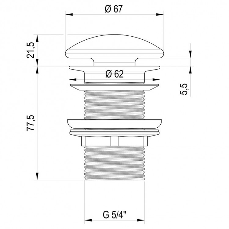 Ravak Sifona izplūde, hroms, X01695 Ravak Sifona izplūde, hroms, X01695
