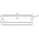 Ravak 10° Dubultais dvieļu turētājs 63 cm, hroms TD 320.00 Ravak 10° Dubultais dvieļu turētājs 63 cm, hroms TD 320.00