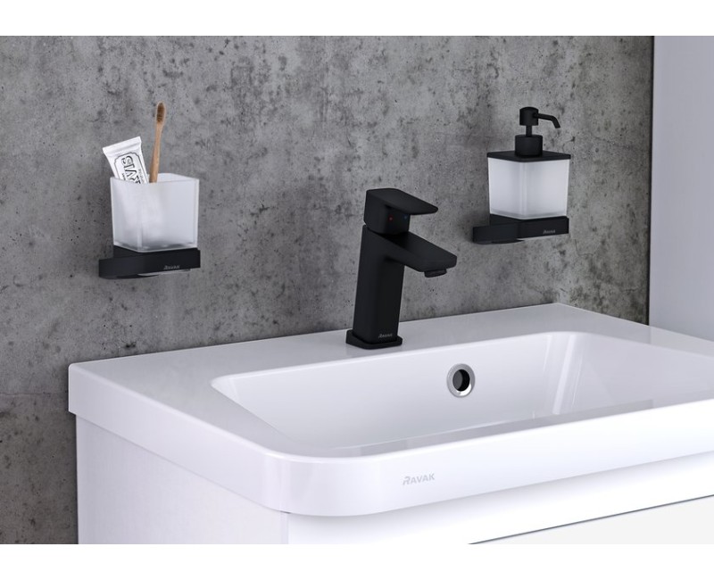 RAVAK 10° Free Black TD F 014.20 Izlietnes maisītājs X070150