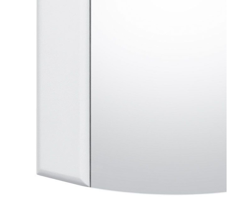 Spoguļskapītis Riva KLV 55-1 Balts