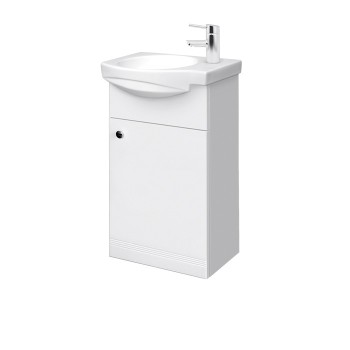 Izlietnes skapītis Riva SA 40, Balts (Bez Izlietnes)