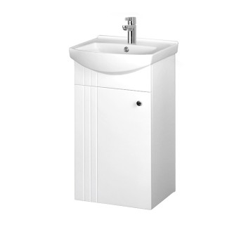 Izlietnes skapītis Riva SA SA 44 (Bez Izlietnes) Balts