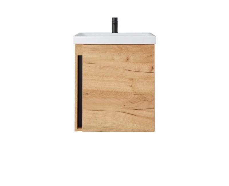 Шкаф под мойку SA 50A-5B (Без Раковины) Дуб Крафт старый