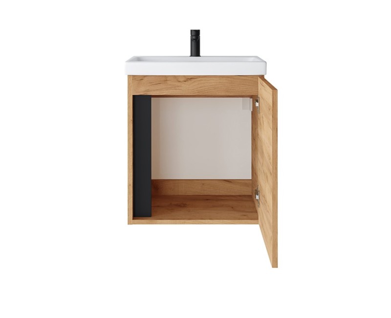 Шкаф под мойку SA 50A-5B (Без Раковины) Дуб Крафт старый