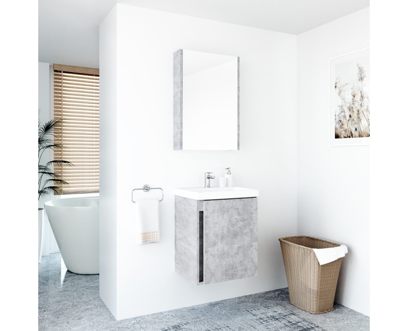 Шкаф под мойку SA 50A-5 (Без Мойки) Ббетон