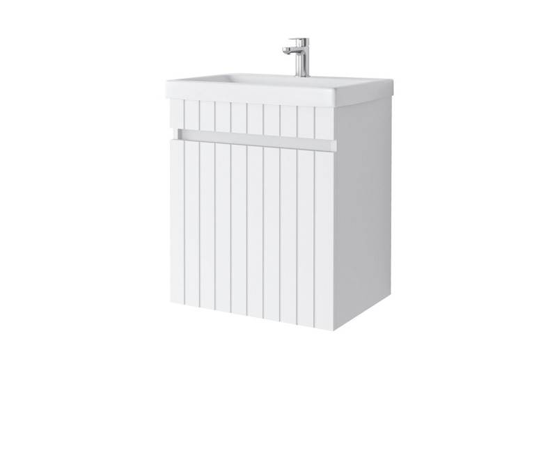 Тумба под умывальник SA 50G-1 50G (Без умывальника) Белый Матовый