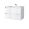 Тумба под умывальник SA 70G (Без умывальника) Белый Матовый