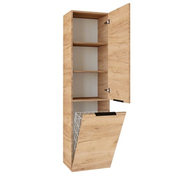 Augstais skapis (Penālis) Riva SU 42 Gold Craft Oak