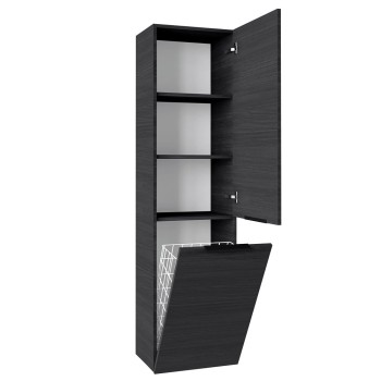 Augstais skapis (Penālis) Riva SU 42 Woodflow Ash