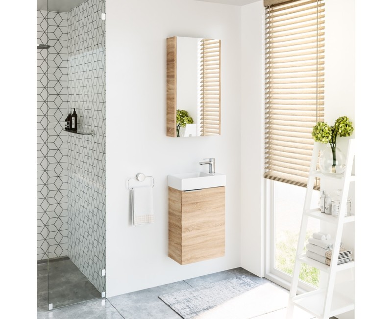 Зеркальный шкаф Riva SV41-11, Дуб Сонома