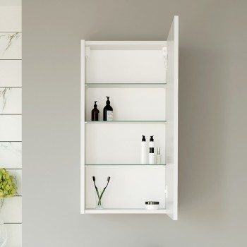 Spoguļskapītis Riva SV41-11, Balts