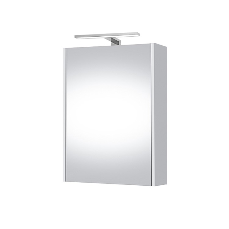 Spoguļskapītis Riva SV45DZ ar LED apgaismojumu, Balts Spoguļskapītis Riva SV45DZ ar LED apgaismojumu, Balts