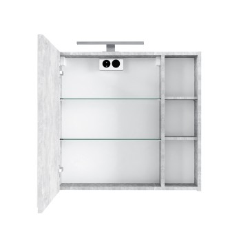 Зеркальный шкаф SV 70-6 Riva Concrete