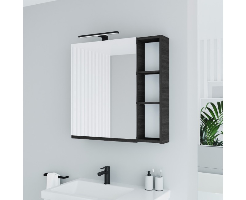 Зеркальный шкаф Riva SV 70-6 Woodflow Ясень