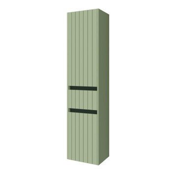 Augstais skapis (Penālis) Riva SU 38G Bamboo Green Matte