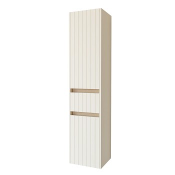 Augstais skapis (Penālis) Riva SU 38G Beige Matte