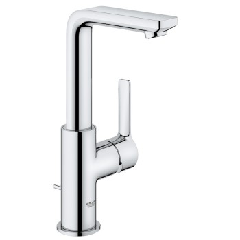 Смеситель для раковины для ванной Grohe Lineare New L, с выдвижным механизмом, хром