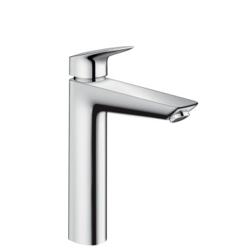 Hansgrohe Logis Izlietnes jaucējkrāns ar korķi, hroms 71090000