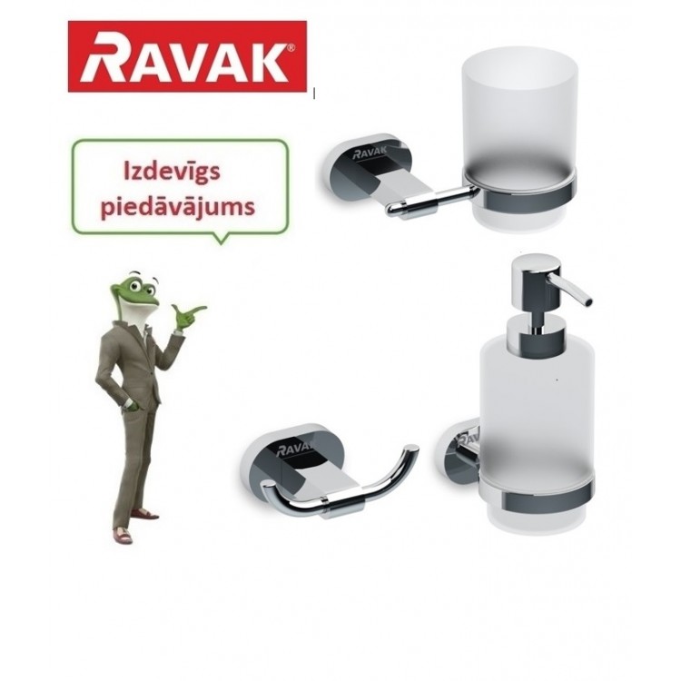 A RAVAK Chrome Aksesuāru komplekts N5 A RAVAK Chrome Aksesuāru komplekts N5