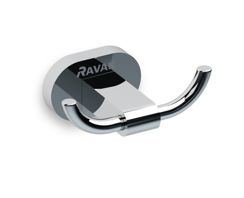Ravak Chrome Āķis dubultais , hroms CR 100.00, X07P186