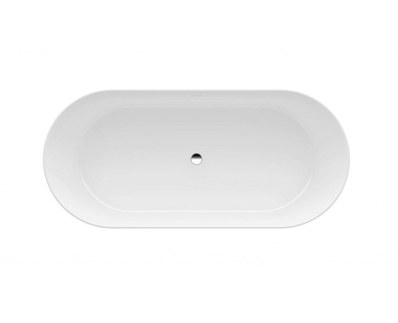 Отдельностоящая ванна Laufen Pro, каменная 1650x750x550, белый