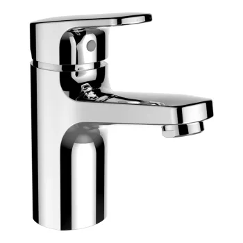 Vannas istabas izlietnes maisītājs Laufen Citypro, augstums 110 mm,  ar PopUp vārstu, HF500901100000 Hromēts