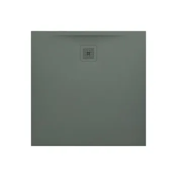 Dušas paliktnis Laufen Pro, 90x90cm no Marbond kompozīta, ļoti plāns, kvadrātveida, H2109560790001 matēts betona pelēks