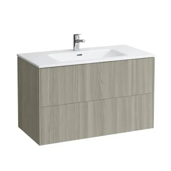 Vannas istabas skapītis Laufen Pro S, ar izlietni un atvilktņu organizētāju, 100x50x61cm H8649622621041 gaiša goba