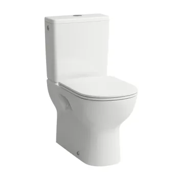 Tualetes pods Laufen Lua, Rimless, horizontāla izplūde, H8240860000001 balts