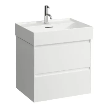 Vannas istabas skapītis Laufen Lani, ar 2 atvilktnēm, (der  ar izlietnēm H810083, H817433, H810333), H4035321122601