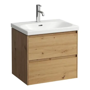 Vannas istabas skapītis Laufen Lani,   58x44x52cm (der ar izlietnēm H810083, H817433, H810333,) H4035321122671 ozols