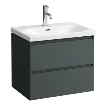 Vannas istabas skapītis Laufen Lani, 64x44x52cm (der  ar izlietni H810084), H4035421122661 pelēks